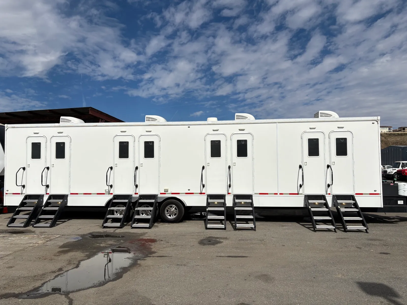 8-Station Changing Trailer exterior